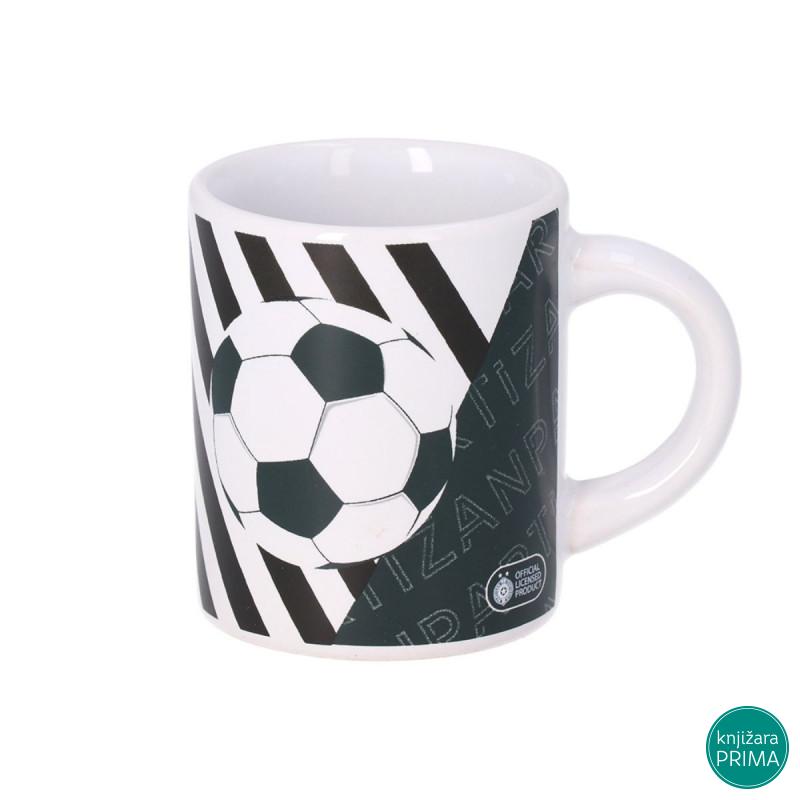 Keramička šoljica Crvena Partizan 