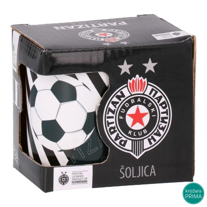 Keramička šoljica Crvena Partizan 