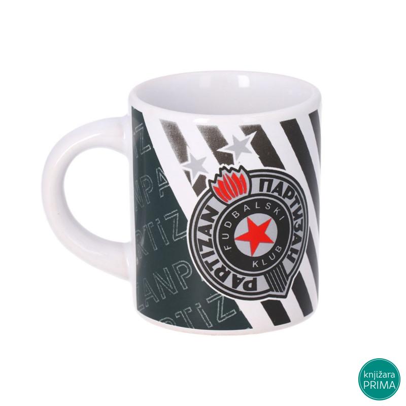 Keramička šoljica Crvena Partizan 