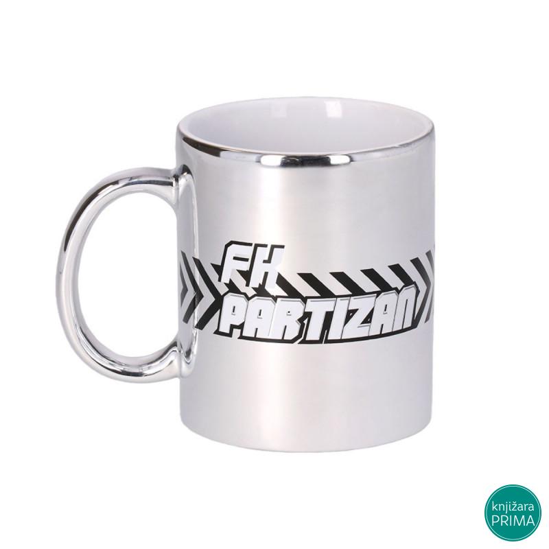 Keramička šolja Partizan metalik 