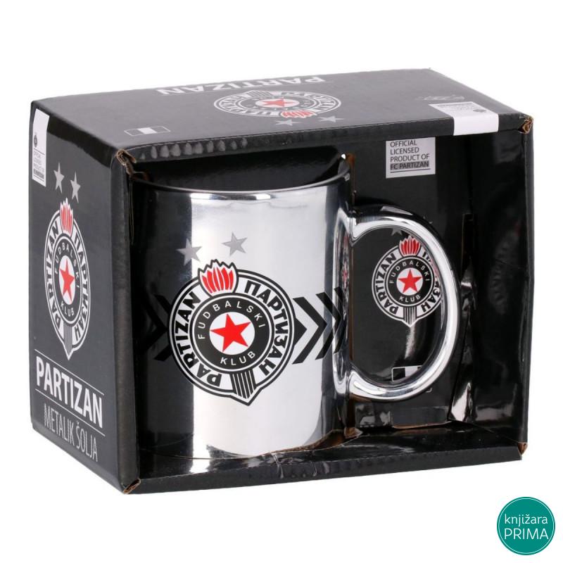 Keramička šolja Partizan metalik 