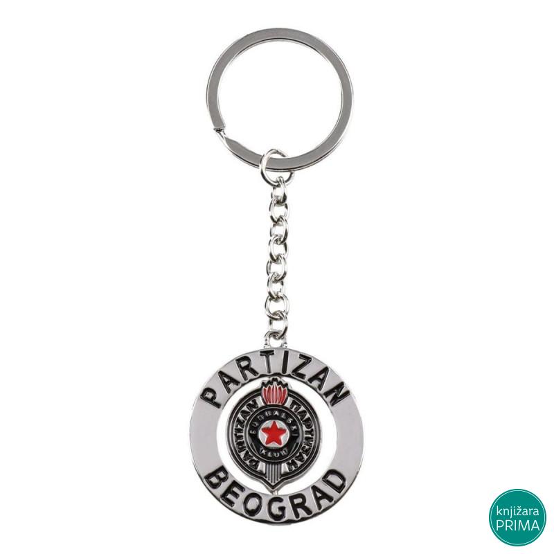 Privezak DERBI Partizan spiner 