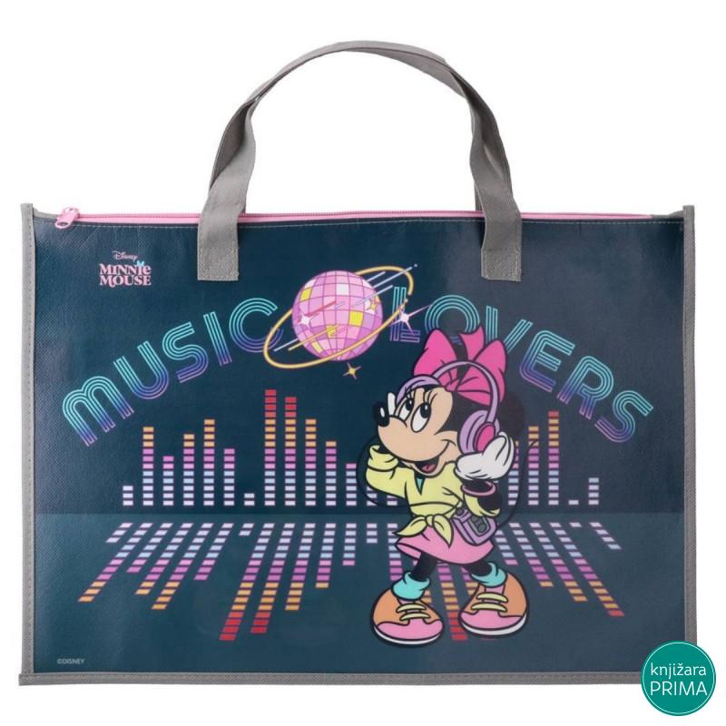 Torba za blok 4  Minnie Mouse Music 