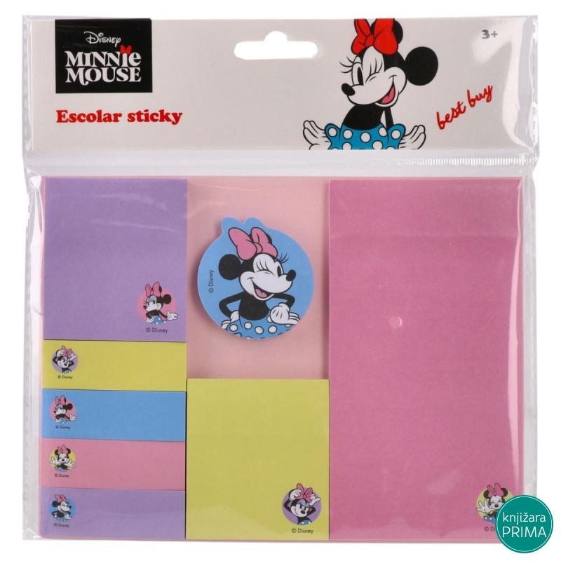 Školski set stikera Minnie Mouse 