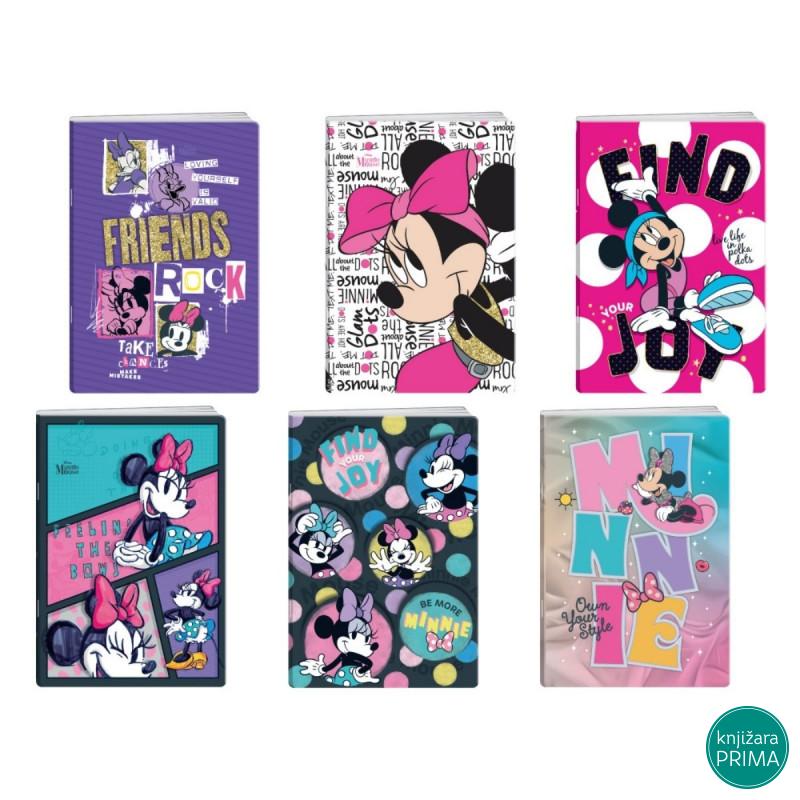 Sveska A5 blanko PLAY Minnie Mouse 