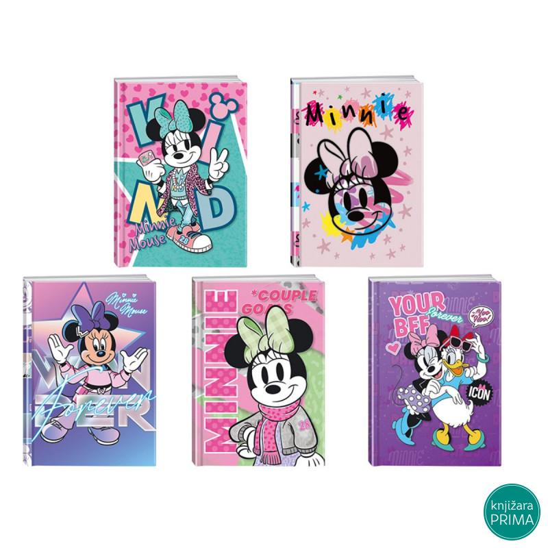 Sveska A5 tvrd povez linije PLAY Minnie i Frozen 