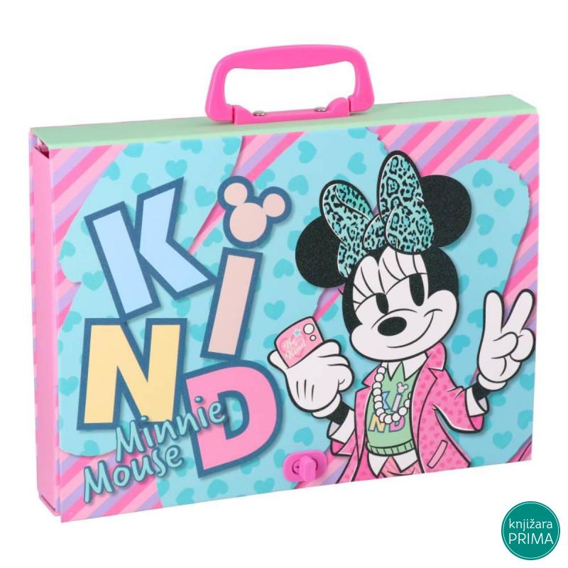 Koferče sa ručkom A4 PLAY - Minnie Mouse 