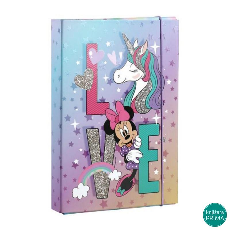 Fascikla  A4  PLAY sa gumom - Minnie 