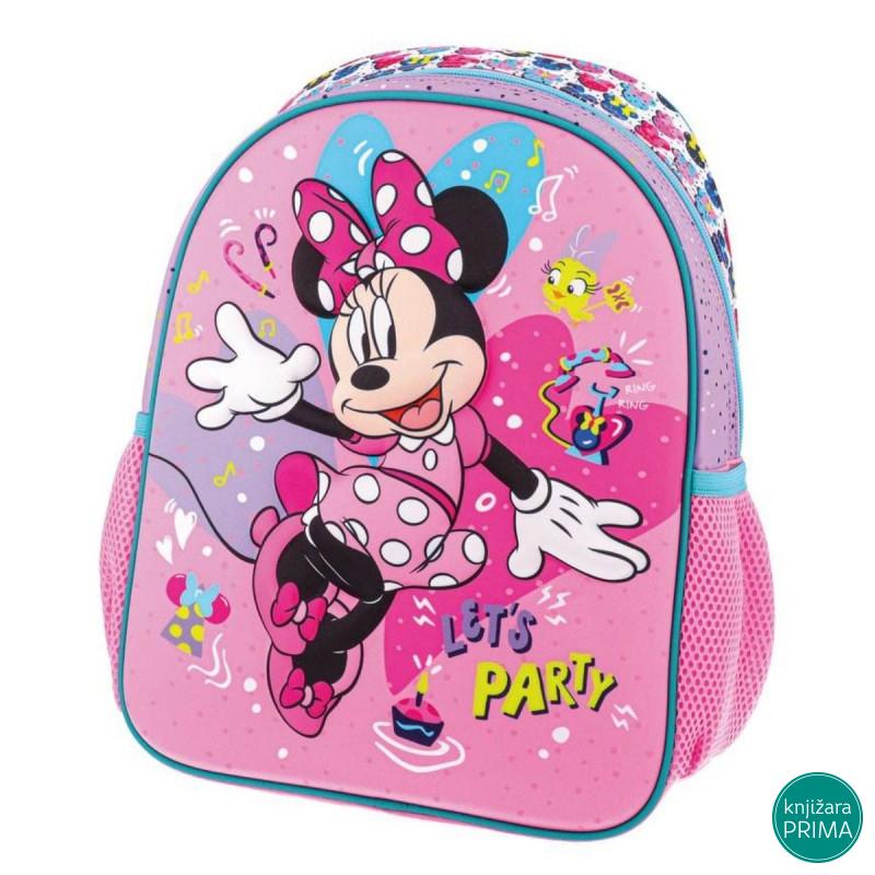 Ranac za vrtić PLAY 3D - Minnie Mouse Let's Party 