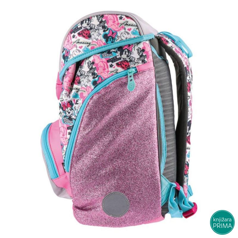 Anatomski ranac PLAY Logic set 4u1 - Chic Collages Minnie Mouse 