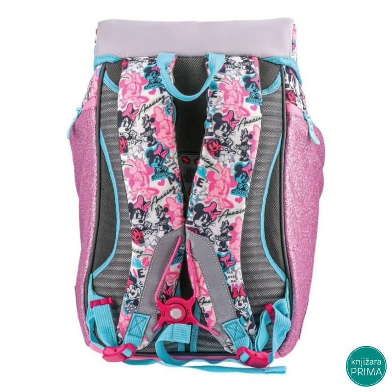 Anatomski ranac PLAY Logic set 4u1 - Chic Collages Minnie Mouse 