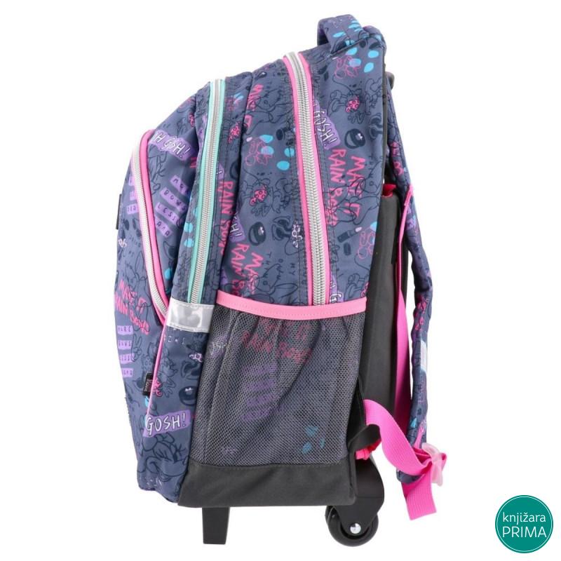 Anatomski ranac sa točkićima PLAY - Minnie Mouse Doodles 