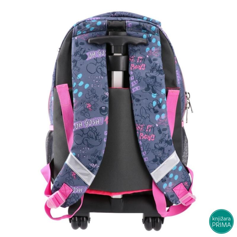 Anatomski ranac sa točkićima PLAY - Minnie Mouse Doodles 