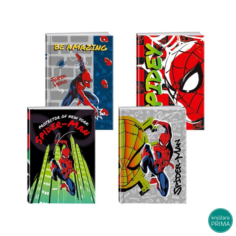Sveska A4 tvrd povez linije PLAY Spiderman i Mickey 