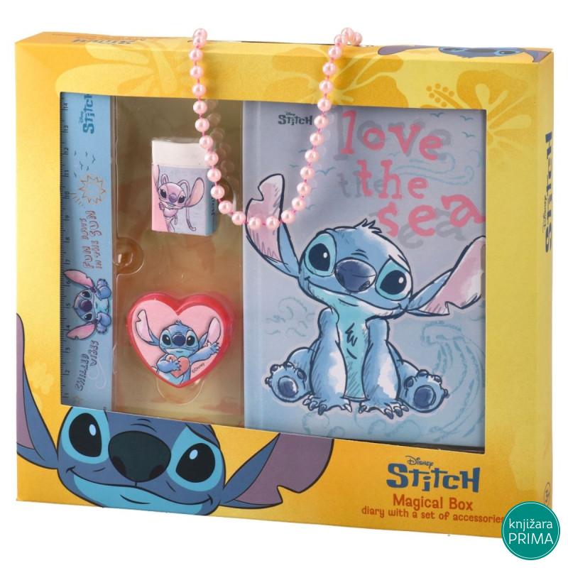 Snevnik sa setom pribora Stitch 