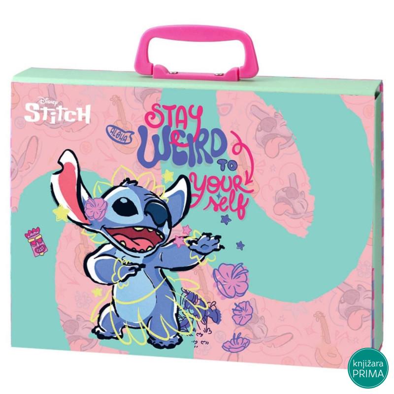 Koferče sa ručkom A4 PLAY - Stitch 