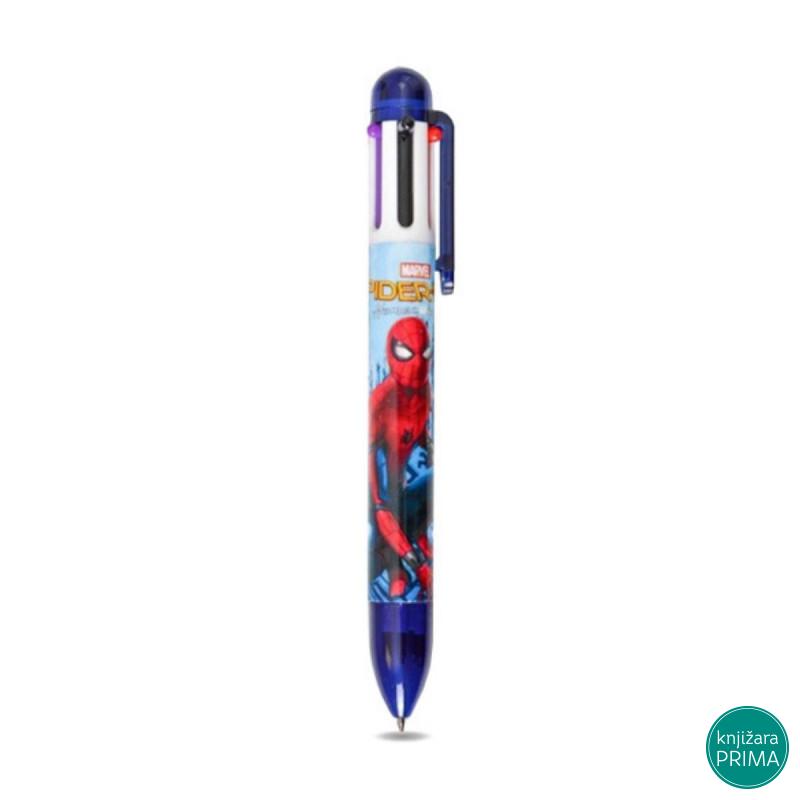 Hemijska olovka JUNIOR Spiderman 6boja 