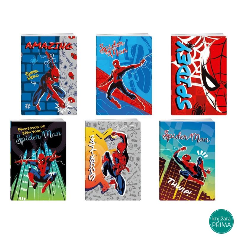 Sveska A5 linije PLAY Spiderman 