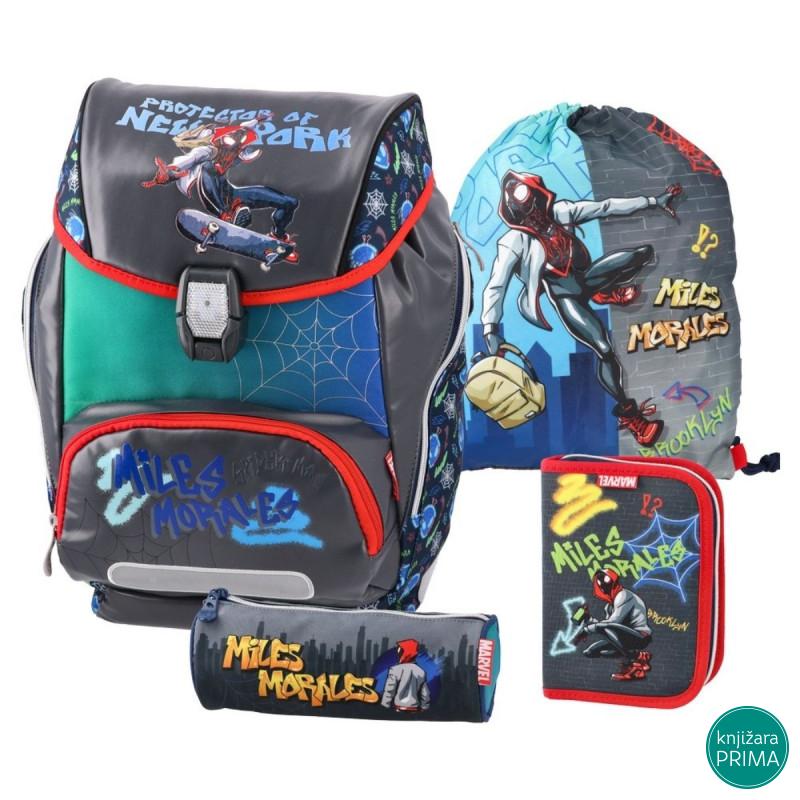 Anatomski ranac PLAY Logic set 4u1 - Spiderman Street Hero 