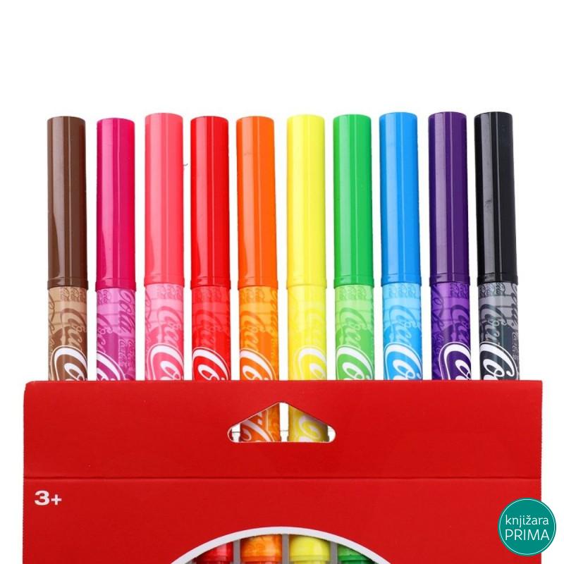 Flomasteri 10 COCA COLA Mirišljavi 