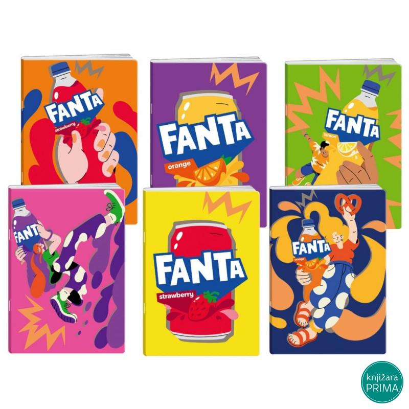 Sveska A4 linije PLAY Fanta 