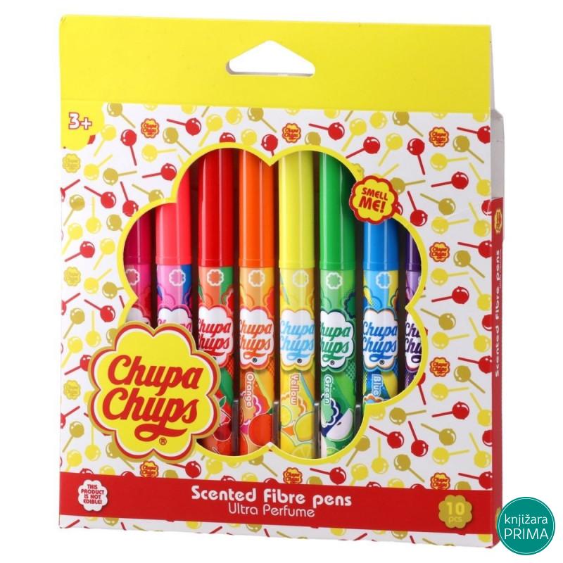 Flomasteri 10 CHUPA CHUPS Mirišljavi 
