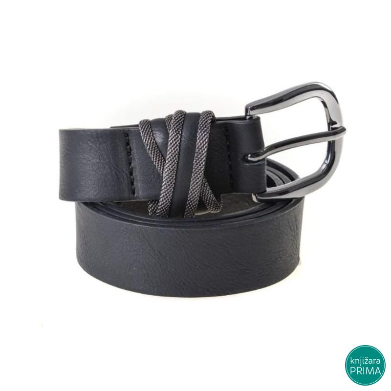 Kaiš ženski MARIS casual crni 