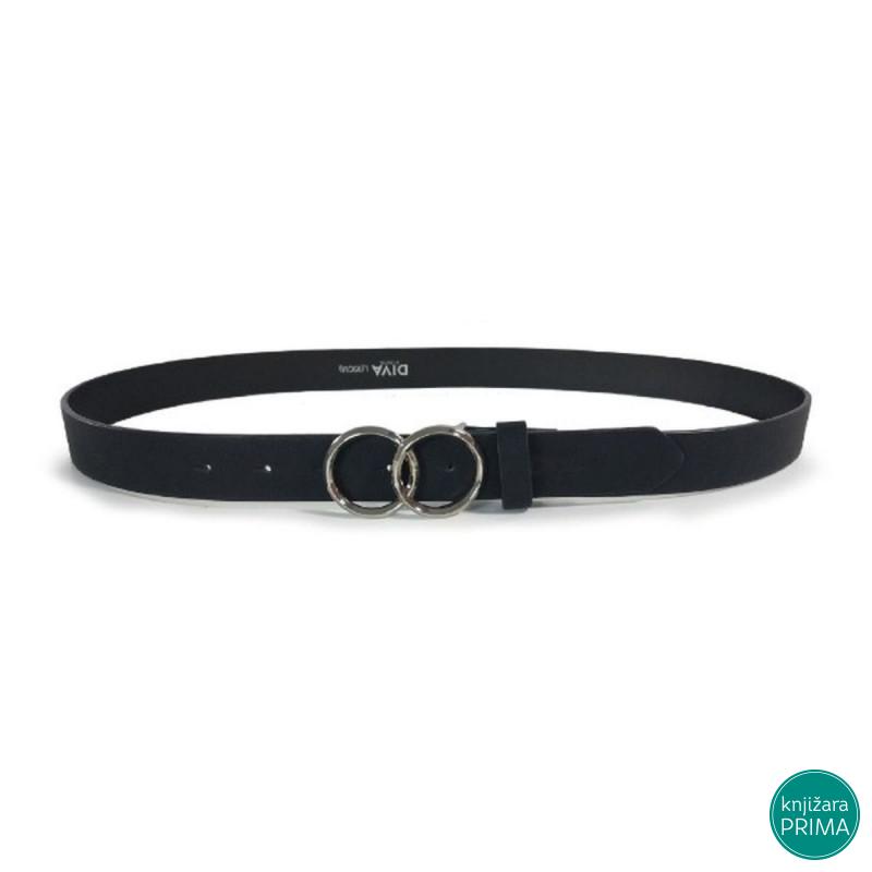 Kaiš ženski TIGRIS elegant crni 