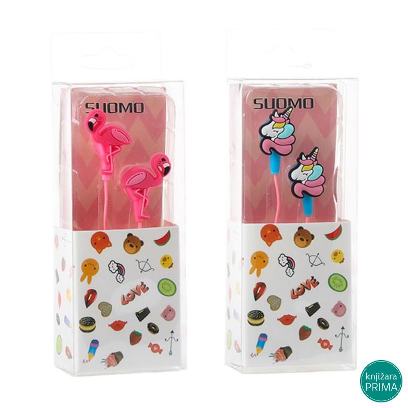 Slušalice bubice - jednorog i flamingo 