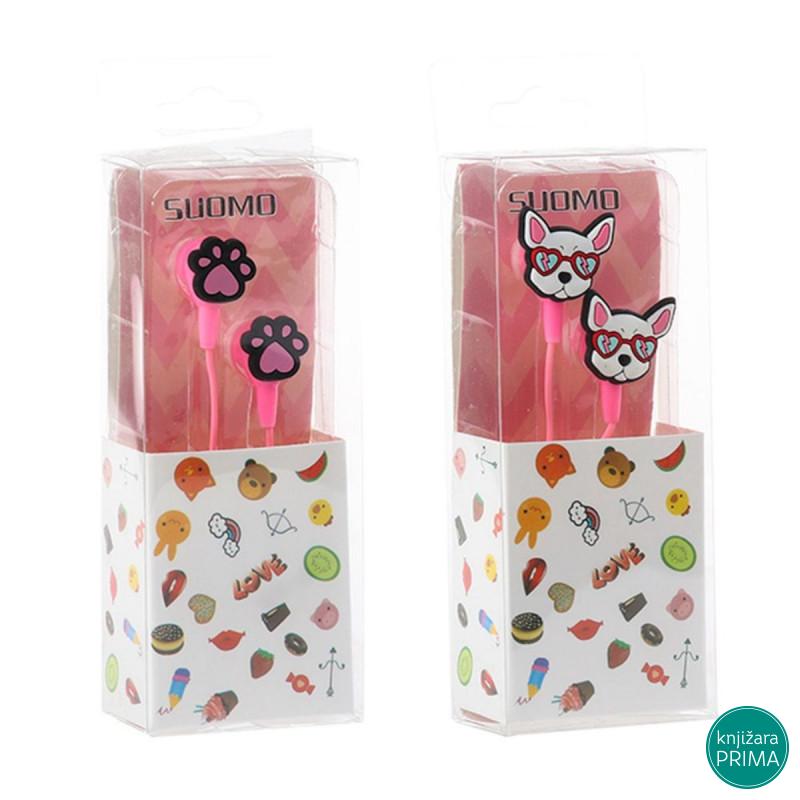 Slušalice bubice - pas i šapice 