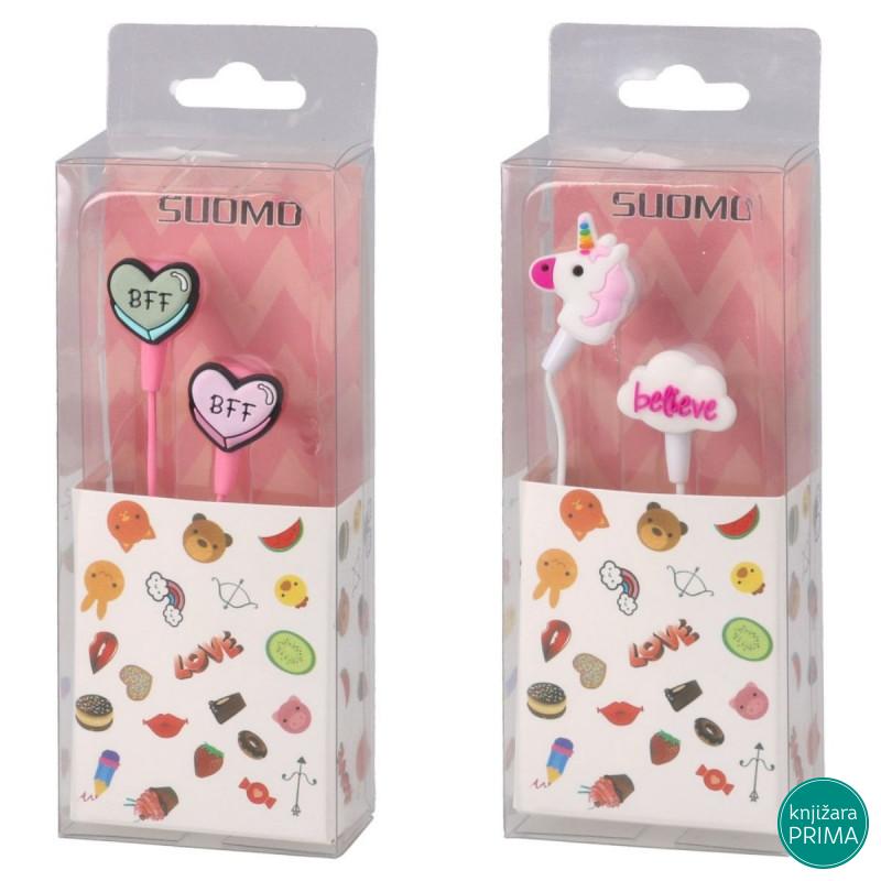 Slušalice bubice - jednorog i bff 