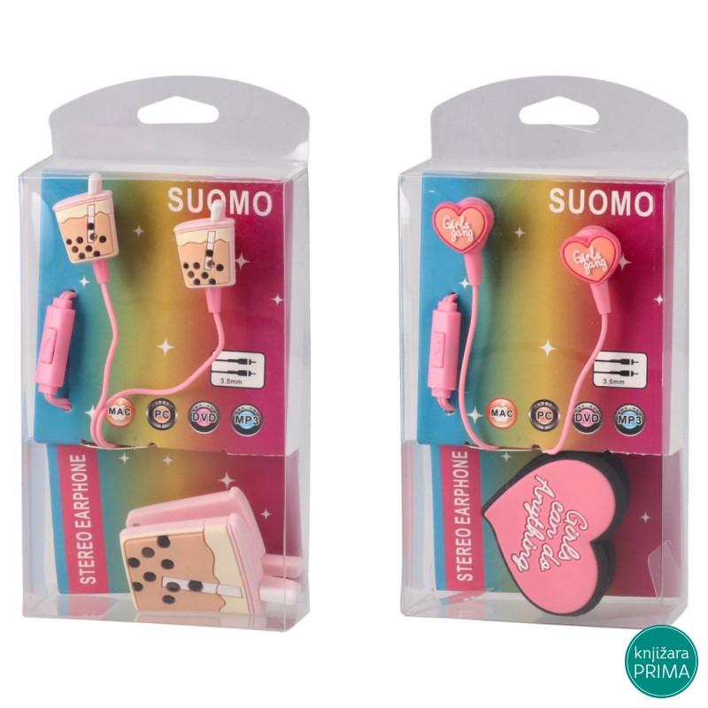 Slušalice bubice - srce i piće 