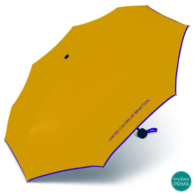 Kišobran BENETTON žuti 