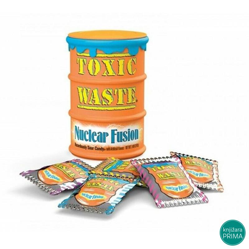 Bombone TOXIC WASTE tvrde kisele narandžaste 
