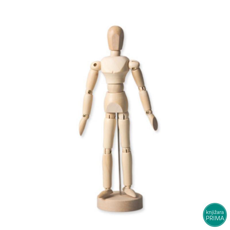 Manikin JUNIOR drveni model za crtanje 20cm 