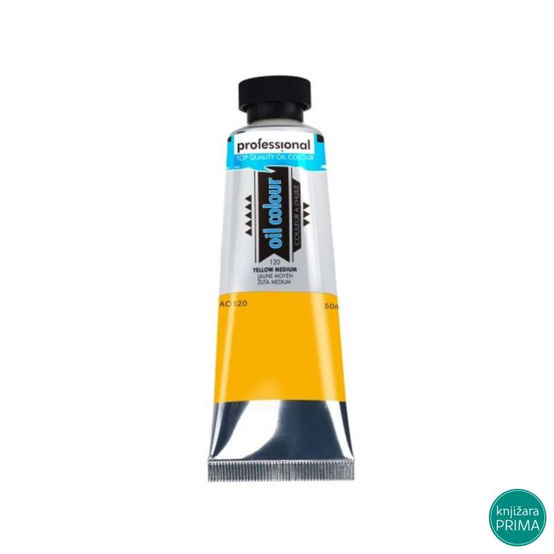 Uljana boja Professional oil - yellow medium 50ml 
