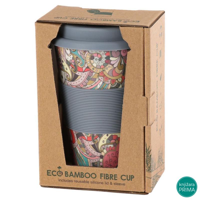 Šolja sa poklopcem STREET siva 