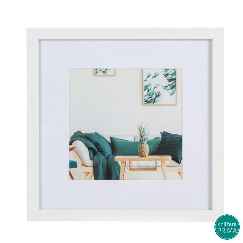 Ram za slike beli Valter 20x20 