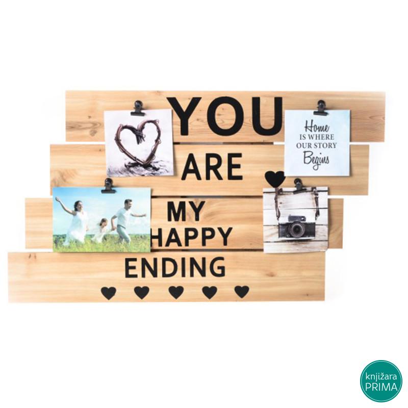 Ram za slike Memories sa štipaljkama 