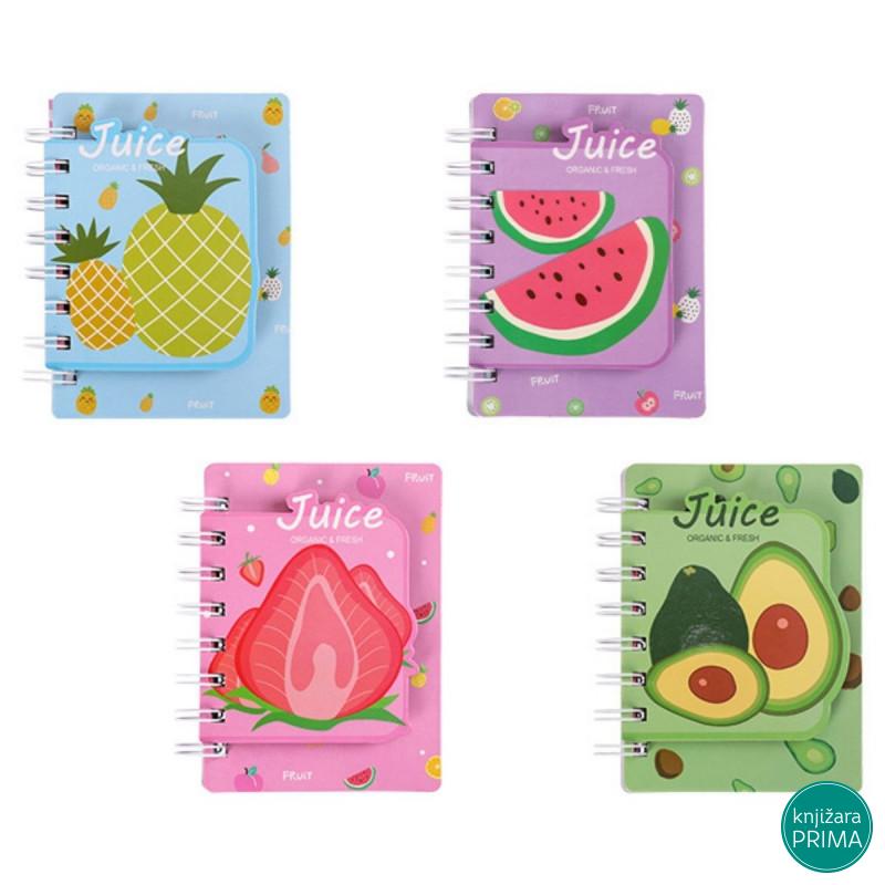 Blokče sa spiralom NOTI - Voće 