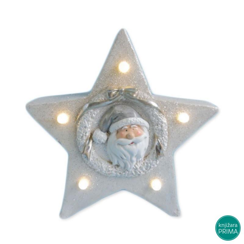 Novogodišnja svetleća figura zvezda 