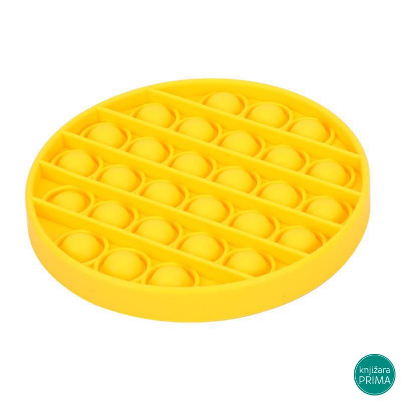POP IT krug žuti 