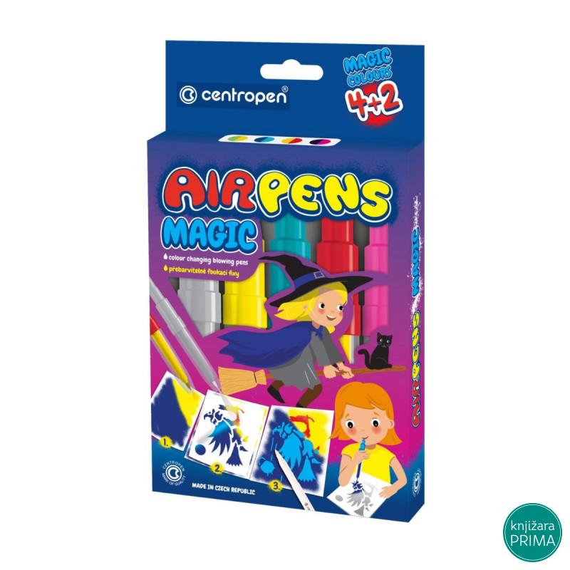 Duvajući flomasteri 5+1 CENTROPEN - Magic 