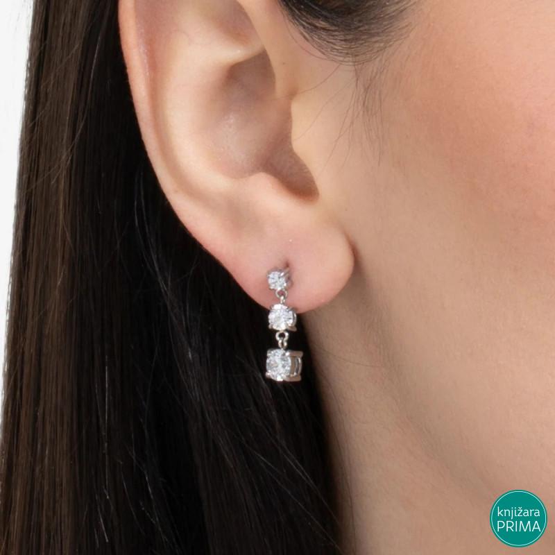 Singl minđuša LUCA BARRA cirkoni 