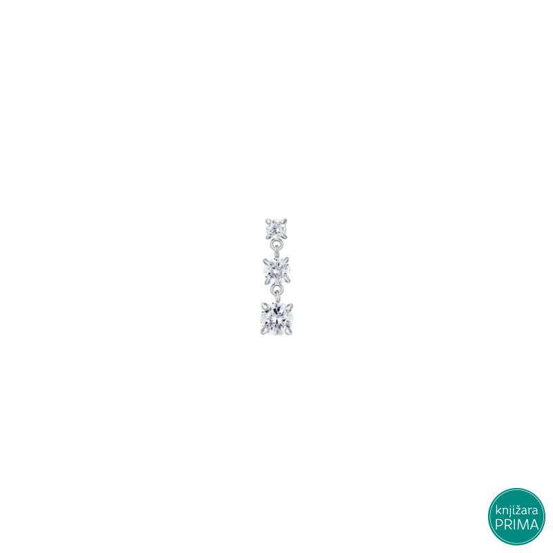 Singl minđuša LUCA BARRA cirkoni 