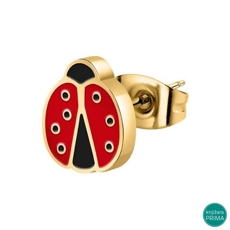 Singl minđuša LA PETITE STORY Ladybug 