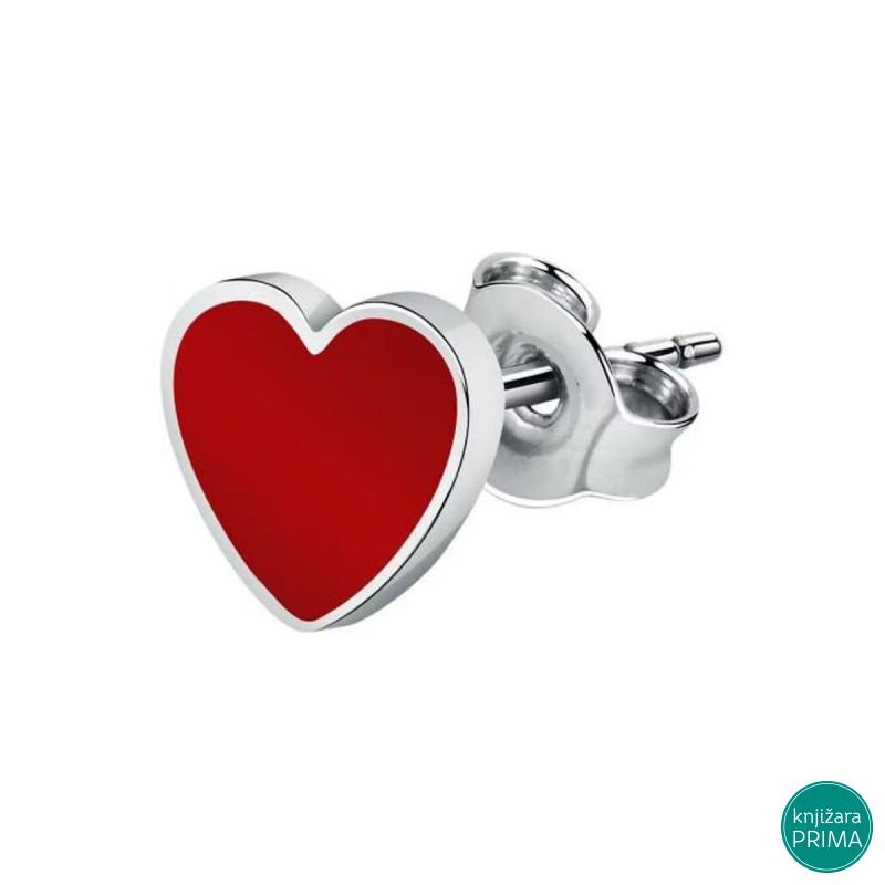 Singl minđuša LA PETITE STORY Heart 