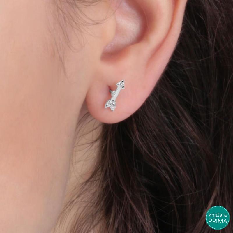 Minđuša singl LA PETITE STORY Arrow 