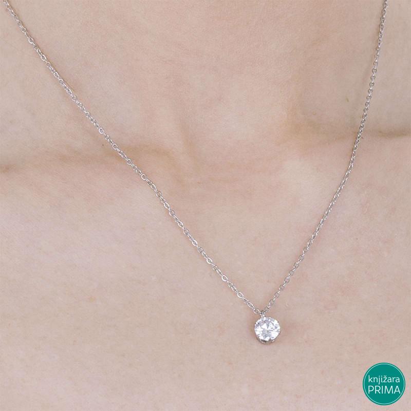 Ogrlica LUCA BARRA Crystal 