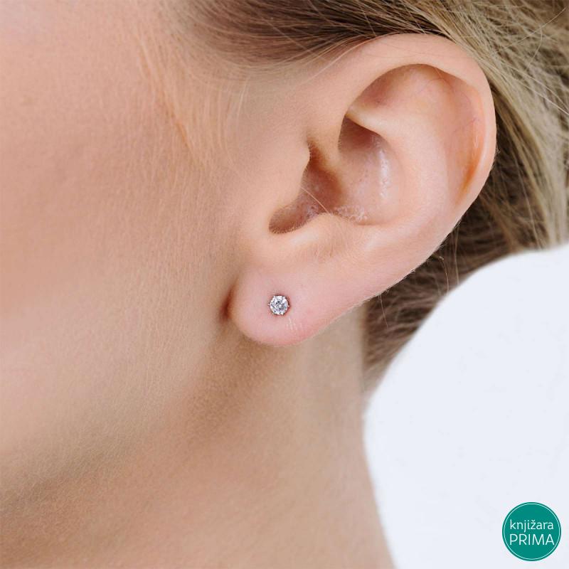 Minđuše LUCA BARRA Crystal 3 